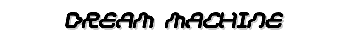 Dream machine font